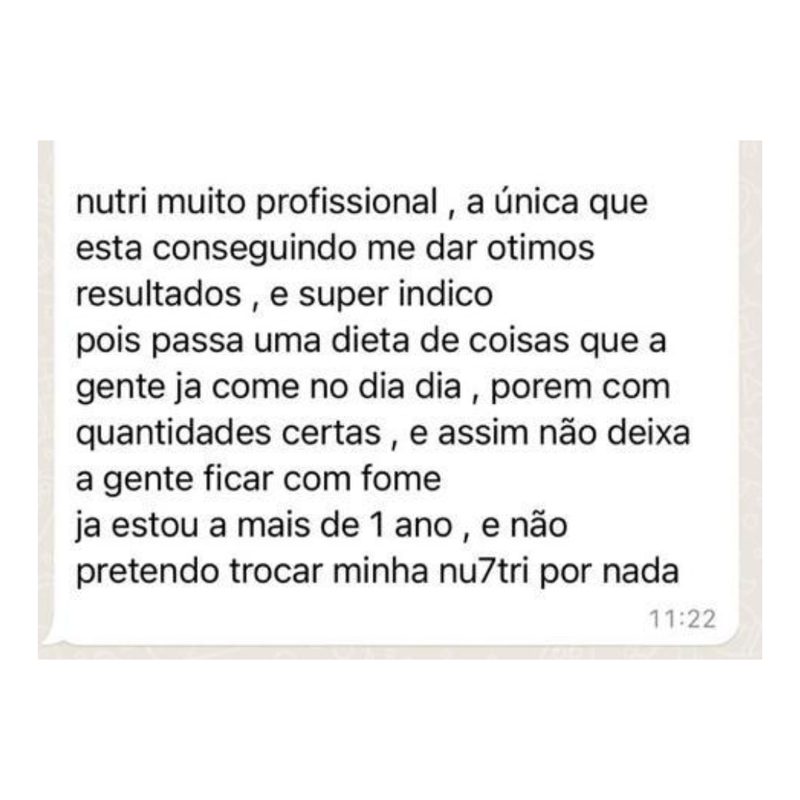 Depoimento de paciente