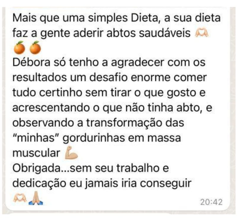 Depoimento de paciente